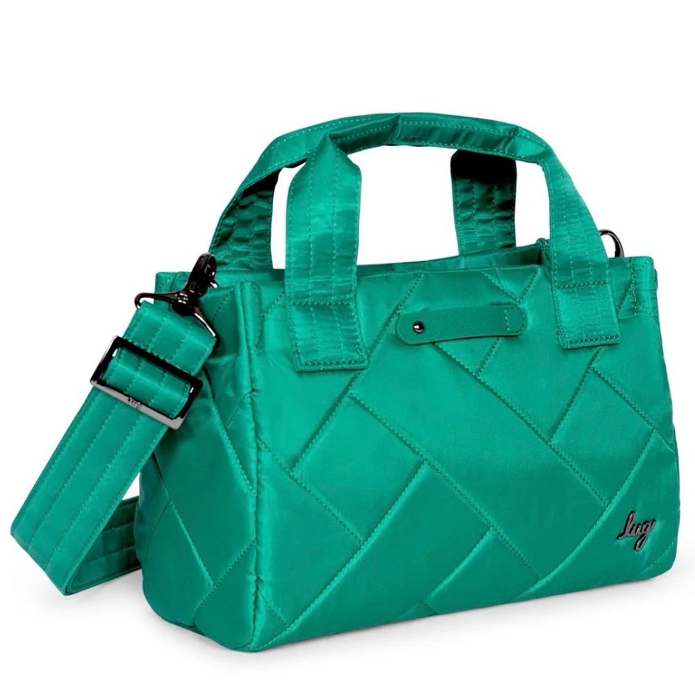 Lug Jitterbug Crossbody Bag in Kelly Green - Picture 2 of 6